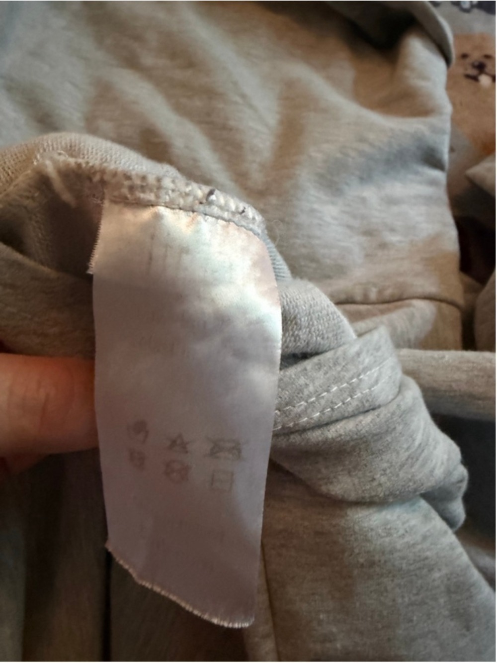 Unbranded Gray Cowl Neck Sweatshirt Asymmetrical - Picture 4 of 4